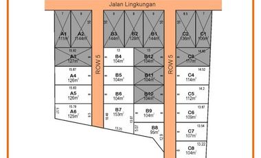 Tanah Sukoharjo, Kawasan Perumahan Kartasura: Angsur 12x non-bunga