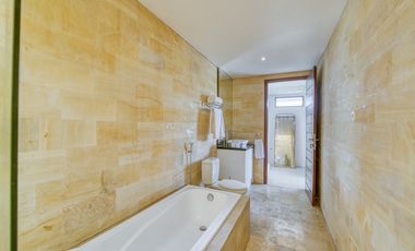 Yearly Rental - Modern 4-Bedroom Villa Next to Montessori School, Canggu, Bali