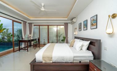 Yearly Rental - Modern 4-Bedroom Villa Next to Montessori School, Canggu, Bali