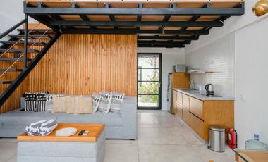 Leasehold - Modern Minimalist Mezzanine Villa with Stunning Pool Area, in Babakan, Canggu, Bali