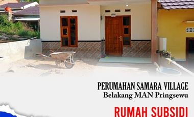 rumah 2 kamar one gate sistem harga terjangkau