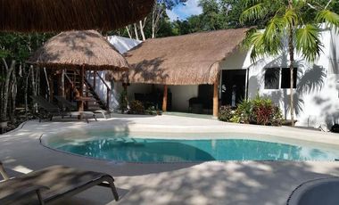 Hermosa propiedad en la selva a solo 15 min del centro de Cancun P2772