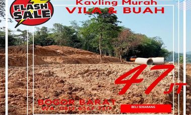 KAVLING TANAH VILA DAN BUAH MURAH AGROHILLS DI BOGOR (PROMO)