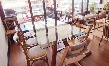Departamento 3D 3B en Vitacura con 2 est y bodega