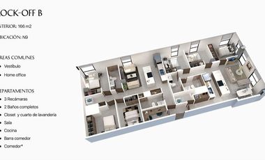 DEPARTAMENTO EN VENTA zona tec ROMA MONTERREY