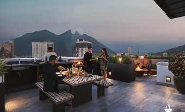 DEPARTAMENTO EN VENTA zona tec ROMA MONTERREY