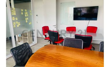 SE ARRIENDA OFICINA HABILITADA EN VITACURA