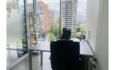 SE ARRIENDA OFICINA HABILITADA EN VITACURA
