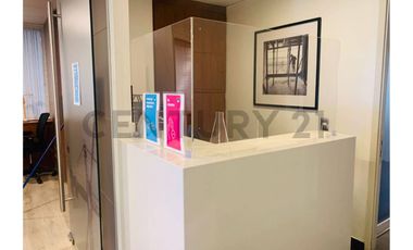 SE ARRIENDA OFICINA HABILITADA EN VITACURA