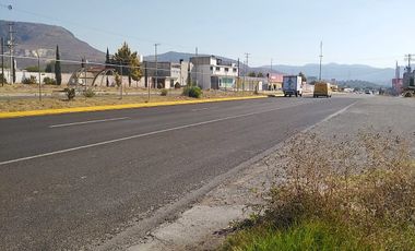 VENTA INMUEBLE USO COMERCIAL Y HABITACIONAL A PIE DE CARR. PACHUCA TULANCINGO