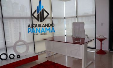 Se Alquila Oficina Amoblada 53 Mts San Fco Paitilla USD795,oo+Itbms