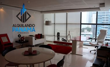 Se Alquila Oficina Amoblada 53 Mts San Fco Paitilla USD795,oo+Itbms