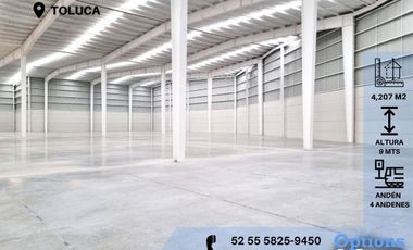 Industrial property for rent in Toluca