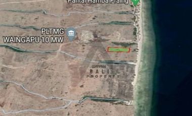 Beachfront Tanah Pinggir Pantai Puru Kambera Sumba Timur