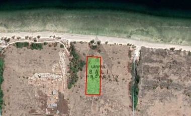 Beachfront Tanah Pinggir Pantai Puru Kambera Sumba Timur