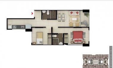 APARTAMENTO PARA ESTRENAR