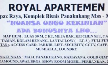 Apartemen Dijual Dekat Mall Panakukang Makassar, UNM, UMI