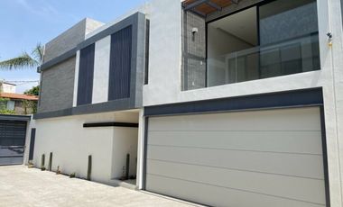 Casa nueva en venta con vigilancia en la zona dorada de Cuernavaca