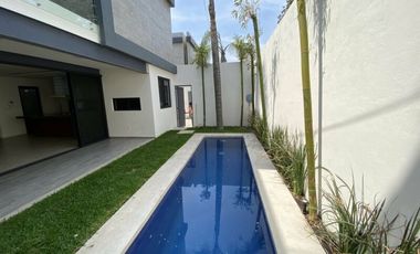 Casa nueva en venta con vigilancia en la zona dorada de Cuernavaca