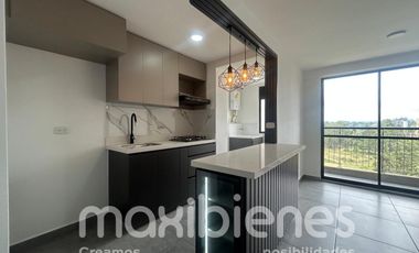 apartaestudio en arriendo en cimarrona. Cod A67008