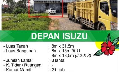 Ruko dijual di Sungai Raya, Kubu Raya, Kalimantan Barat