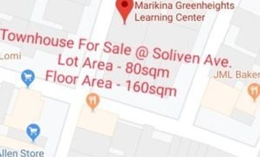 Soliven Ave, Marikina Greenheights Ph2, Marikina