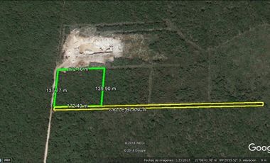 Terreno en venta en conkal 2.3 hectáreas