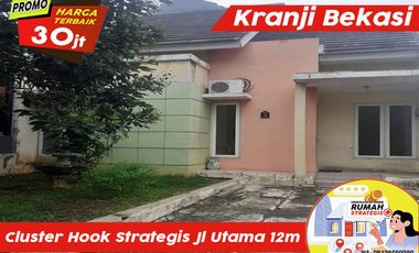 Cluster Strategis Hook Jl Utama 12m dkt Stasiun Kranji Bekasi dkt Tol Jkt