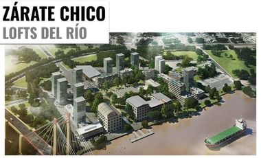 Zárate Chico, 2 ambientes a estrenar con vista al Río