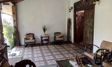 Rumah Etnik Full furnished Asri nan Sejuk di Purwomartani Sleman