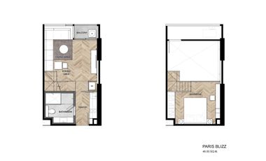 Landmark at MRTA Station - 1BR Type - B1