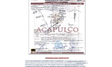 RENTA TERRENO COMERCIAL AV COSTERA FRACC LAS PLAYAS ACAPULCO