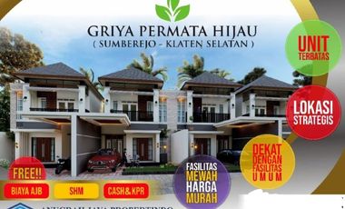 Rumah Nyaman, Siap KPR. Kawasan Elit Di Klaten Selatan