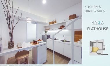 MYZA FLATHOUSE PERTAMA BSD SUBSIDI DP 10%, BOOKING FEE LANGSUNG KPR CICILAN 5 JT-AN