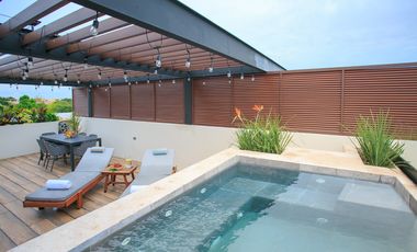 Hermoso PH de 2 rec. en AWA Playacar / Beautiful 2 bedroom PH in AWA Playacar