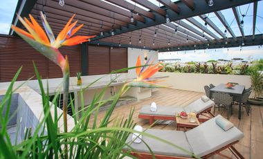 Hermoso PH de 2 rec. en AWA Playacar / Beautiful 2 bedroom PH in AWA Playacar
