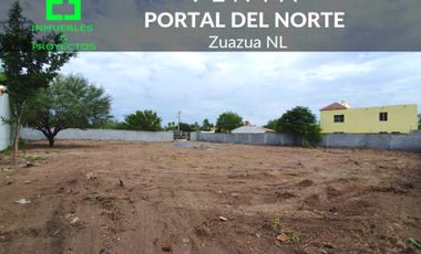 Portal del Norte Terreno en venta Zuazua N.L.