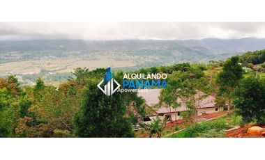 Vendo lindo terreno en Jaramillo, Boquete con espectaculares vistas!