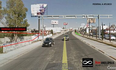TERRENO PARA INVERSIÓN O PROYECTO MUY BIEN UBICADO EN PUEBLA