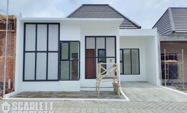 Rumah Baru Dalam Perumahan di Jalan Kaliurang Km 13 Dekat UII