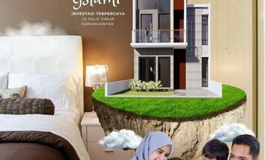 RUMAH DI KARANGANYAR DEKAT PINTU TOL ALFARIZI TOWNHOUSE