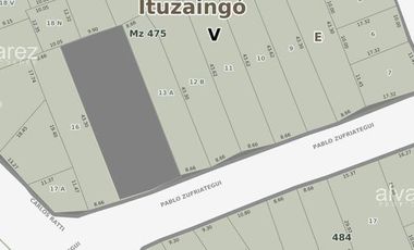 Lote Para Desarrollo 750 mts Ituzaingó Norte