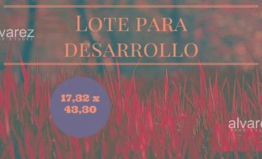 Lote Para Desarrollo 750 mts Ituzaingó Norte