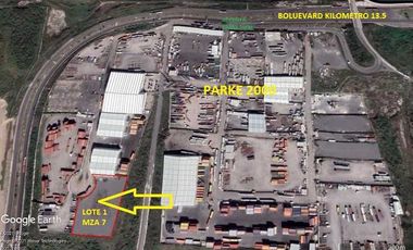 TERRENO INDUSTRIAL EN RENTA UBICADO EN PARKE 2000 | ARLETTE FLORES