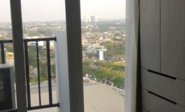 Dijual Apartemen Tree Park BSD Tangerang, Unit Baru Studio Full Furnish Lantai 18 Bagus Murah Bisa KPA