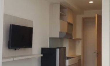 Dijual Apartemen Tree Park BSD Tangerang, Unit Baru Studio Full Furnish Lantai 18 Bagus Murah Bisa KPA
