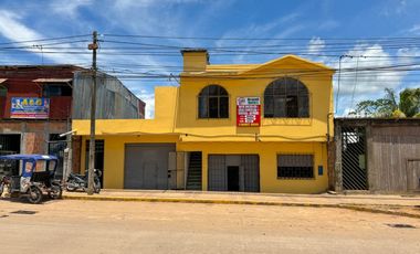 VENTA CASA PUCALLPA + LOCAL COMERCIAL - AC 263 M2