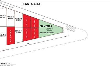 Venta de Local Comercial "RENTADO"