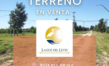 Terreno en venta - Lagos del Leyes - Arroyo Leyes Ruta 1 Km 15.5