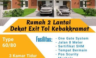 PERUMAHAN 2 LANTAI DEKAT STASIUN DI KARANGANYAR